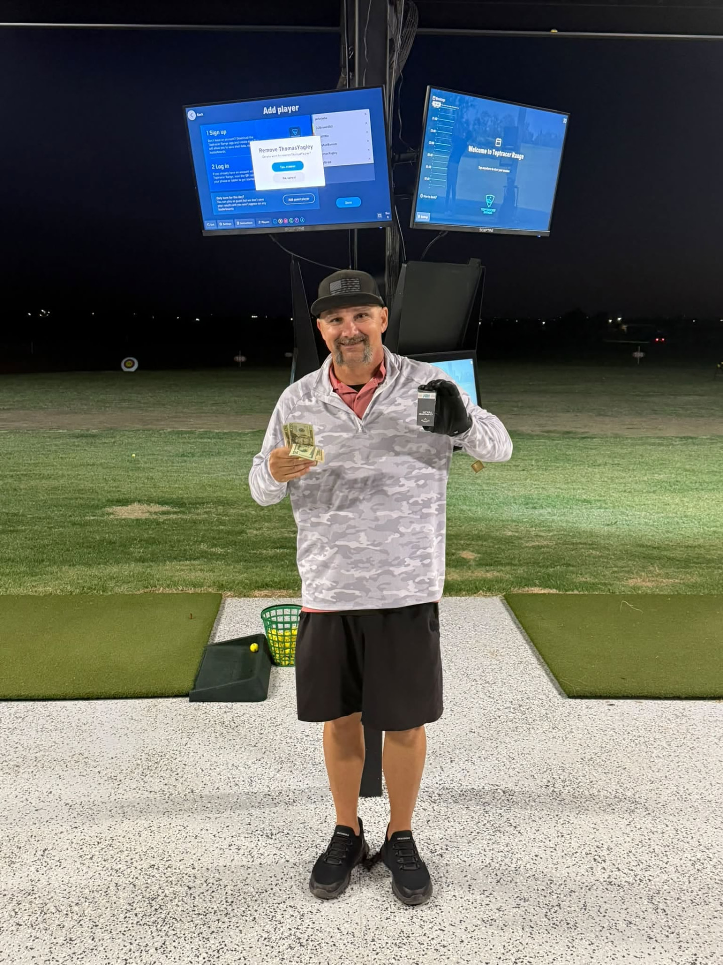 Guests enjoying The Back Nine Toptracer range, community photo 6