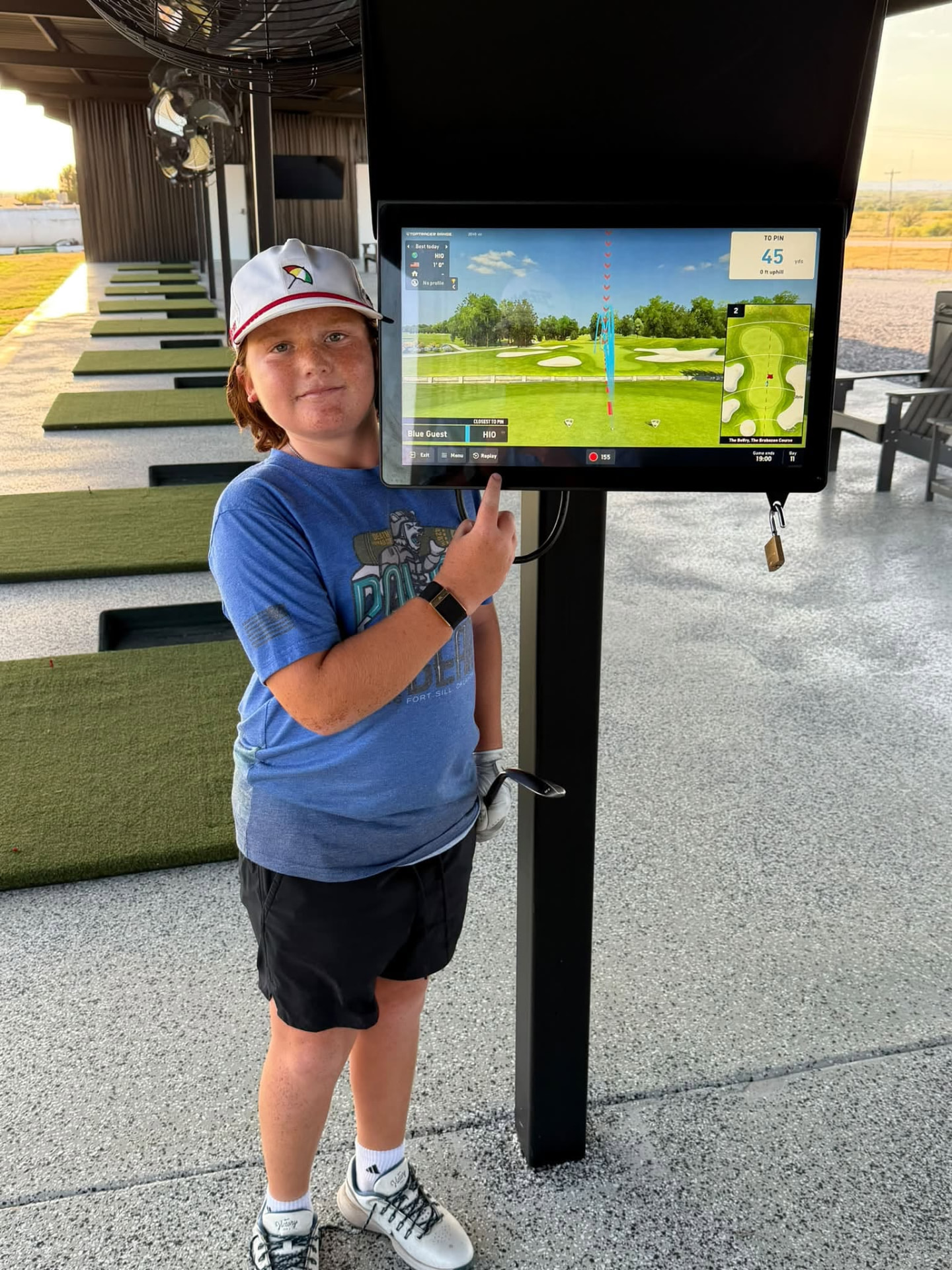 Guests enjoying The Back Nine Toptracer range, community photo 1